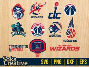 Washington Wizards SVG Bundle Cricut File