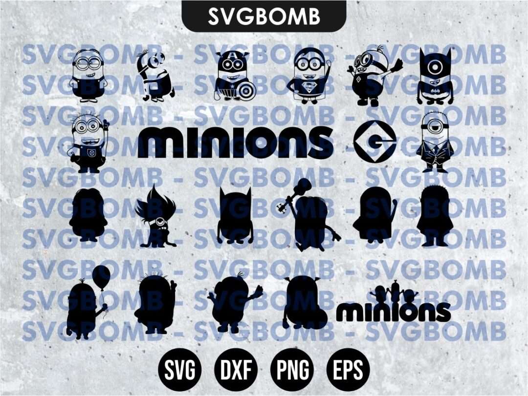 Download Minion Svg Bundle Vectorency