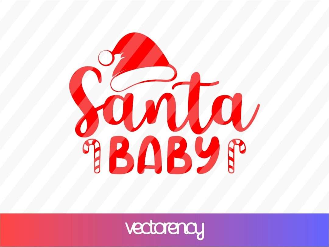 Download Christmas Santa Baby Svg Vectorency