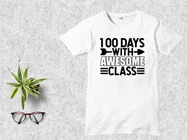 100 Days with Awesome Class SVG