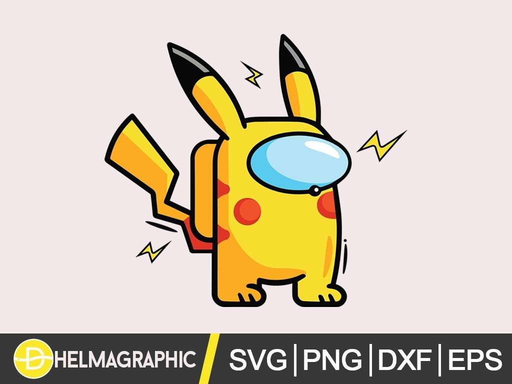 Download Among Us Pokemon Pikachu Svg Png Eps Dxf Vectorency