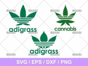 Adigrass Adidas SVG eps vector cricut file