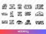 Adventure & Travel SVG Bundle