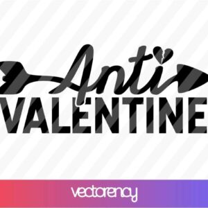 Anti Valentine SVG