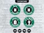 BTS SVG V Starbucks