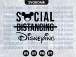 Disney Social Distancing SVG