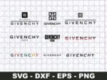 Givenchy Logos SVG Bundle