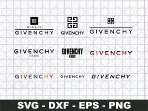 Givenchy Logos SVG Bundle