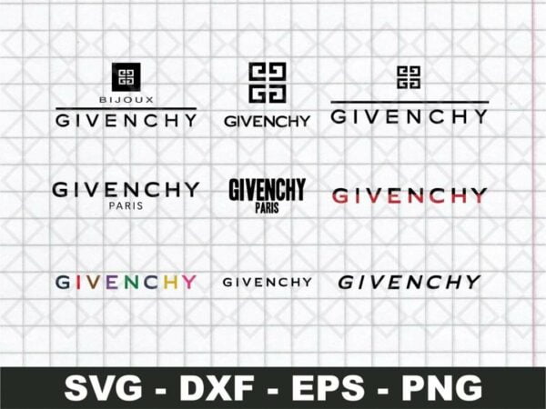 Givenchy Logos SVG Bundle | Vectorency