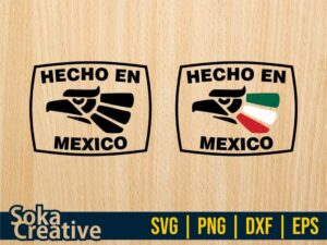 Hecho en Mexico SVG