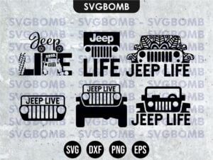 Jeep Life SVG