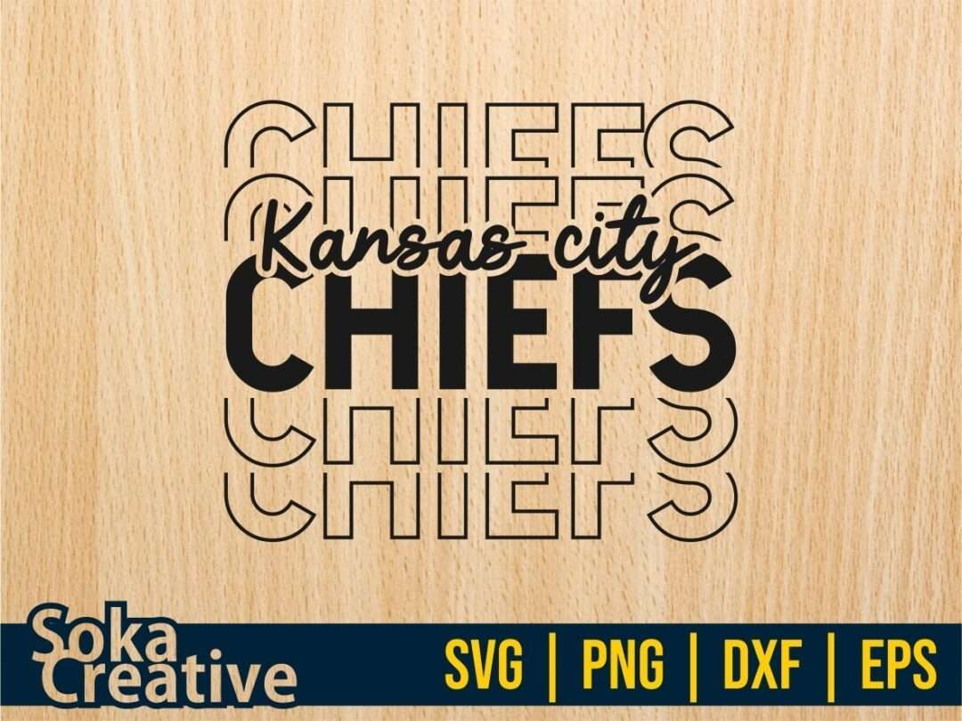 Kansas city chiefs svg Vectorency Best 10 Football SVGs for Cricut