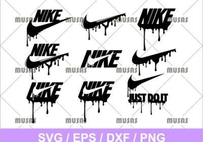 Nike Drip SVG Bundle