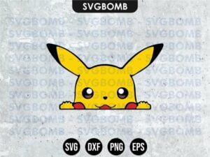 Pikachu Pokemon SVG
