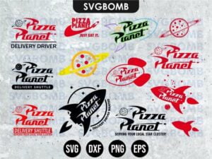 Pizza Planet SVG Bundle