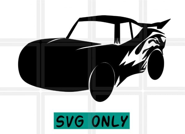 Racing Car scaled Vectorency Racing Car SVG