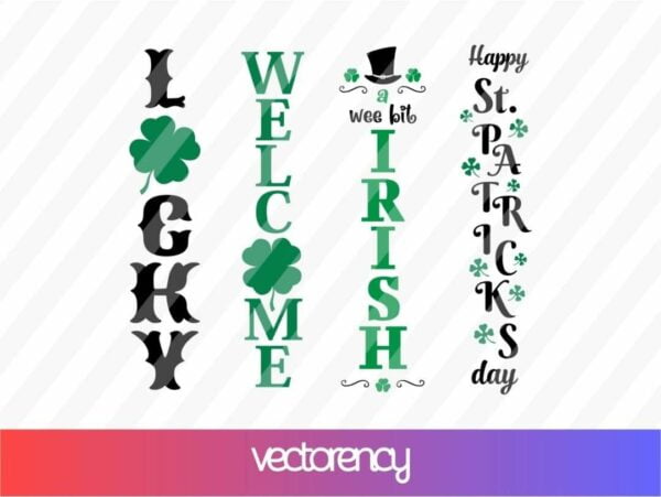 St Patricks Day Sign SVG