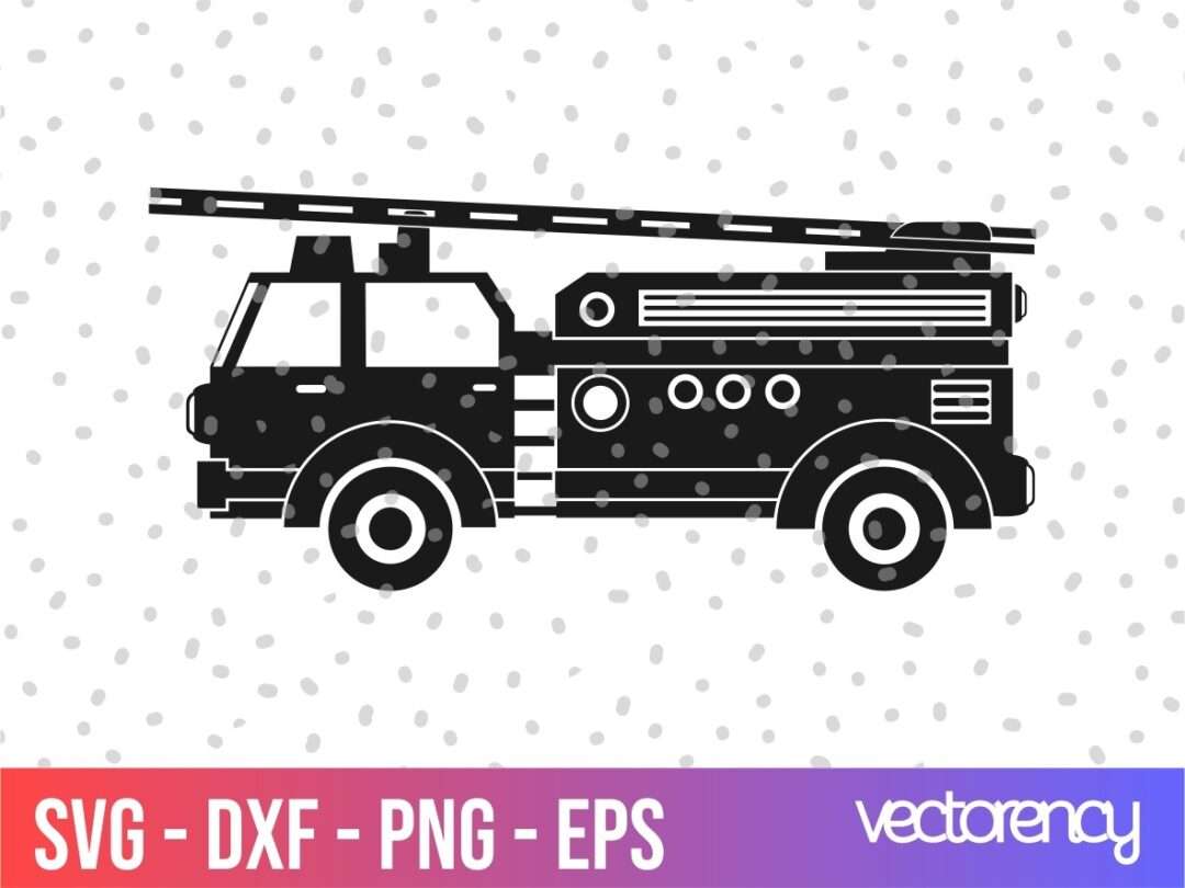 Free Free 228 Fire Truck Svg Silhouette SVG PNG EPS DXF File