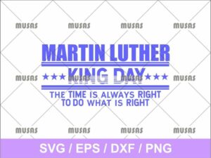 Martin Luther King Day SVG