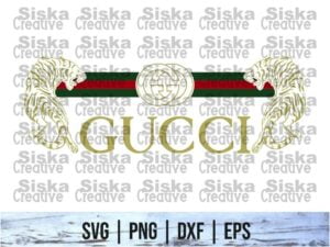 tiger bengal gucci svg cut file Vectorency Famous Logo
