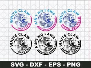 White Claw Logo SVG Bundle