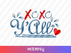 Xoxo Y'all SVG
