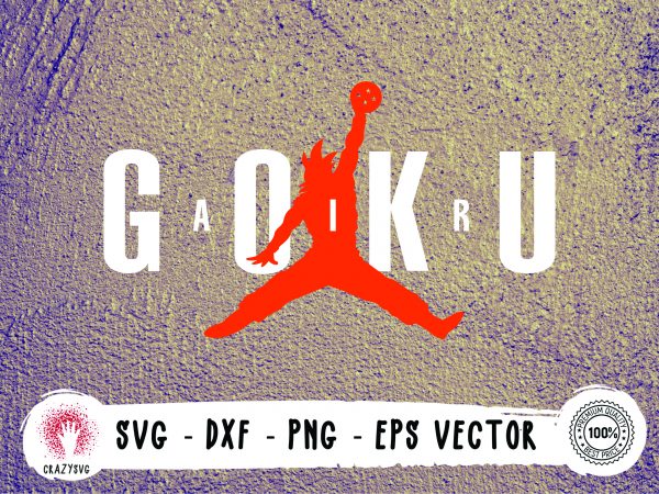 Download Air Goku Svg Vectorency