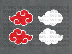 Akatsuki Cloud SVG
