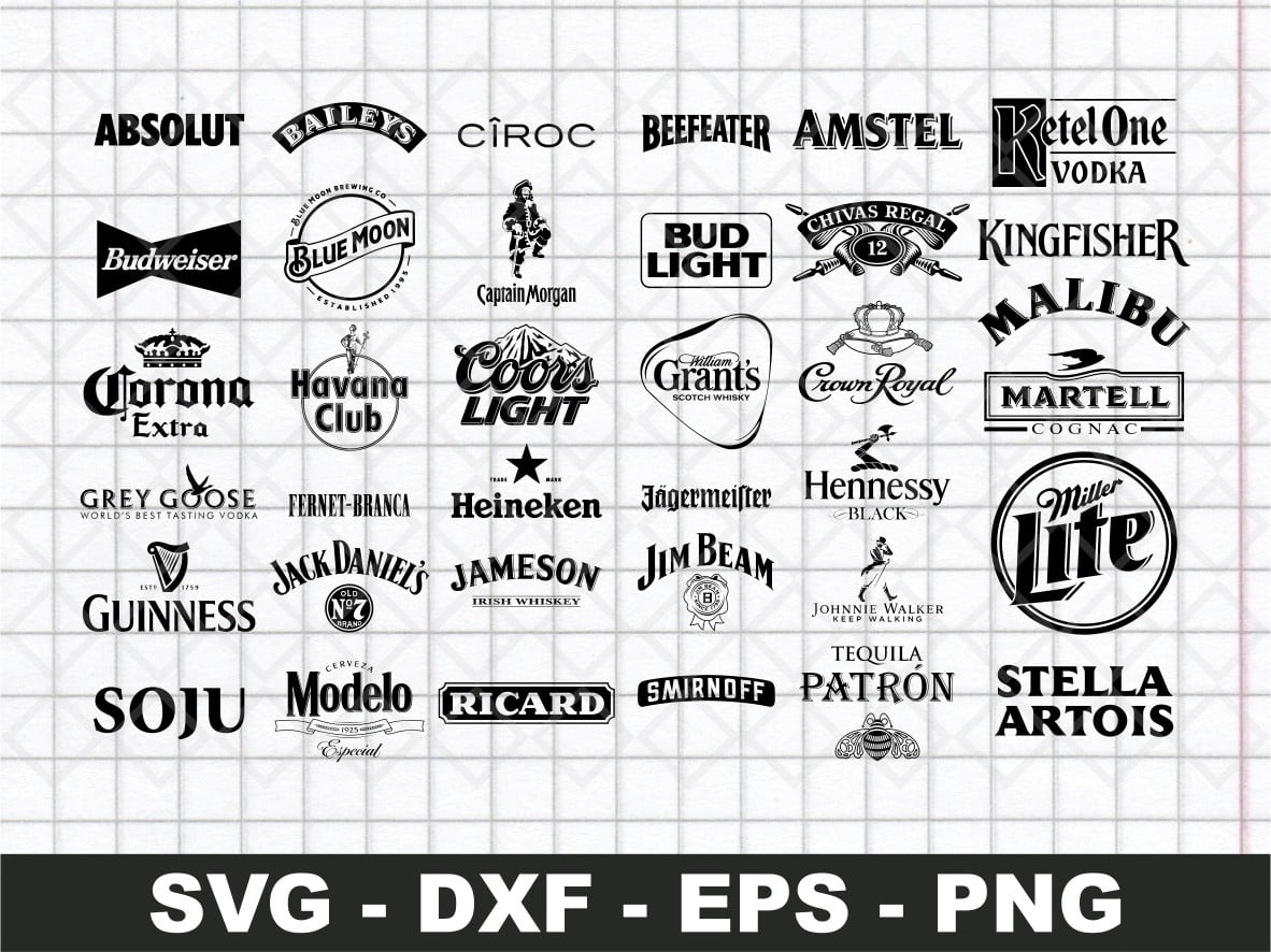Alcohol Logos Svg