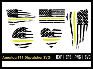 America 911 Dispatcher SVG