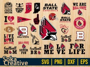 Ball State Cardinals SVG
