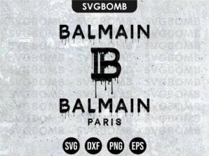 Balmain Paris SVG Download | Vectorency