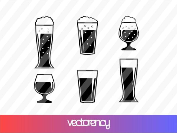 Beer Glass SVG