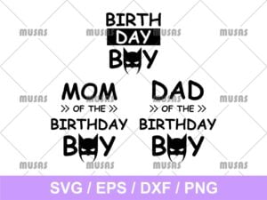 Birthday Boy Batman SVG