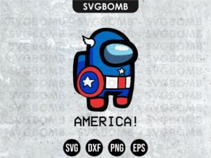 Captain America Among Us SVG