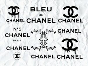 Chanel SVG DXF PNG EPS