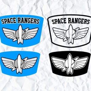 Disney Toy Story Space Ranger Logo SVG