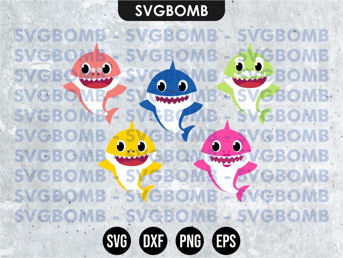 Free Free 247 Baby Shark Pink Svg SVG PNG EPS DXF File