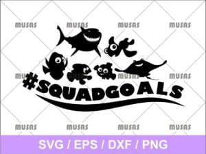Finding Nemo Squadgoals SVG