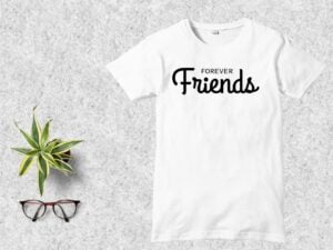 Forever Friends T Shirt Design SVG