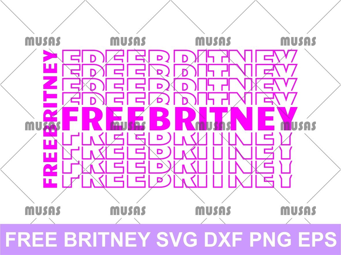 Britney Spears Stickers Svg