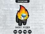 Ghost Rider Among Us SVG