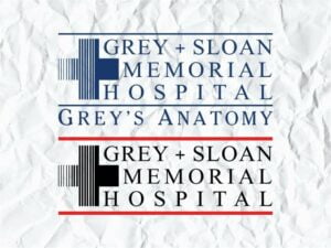 Grey’s Anatomy TV Show Logo SVG