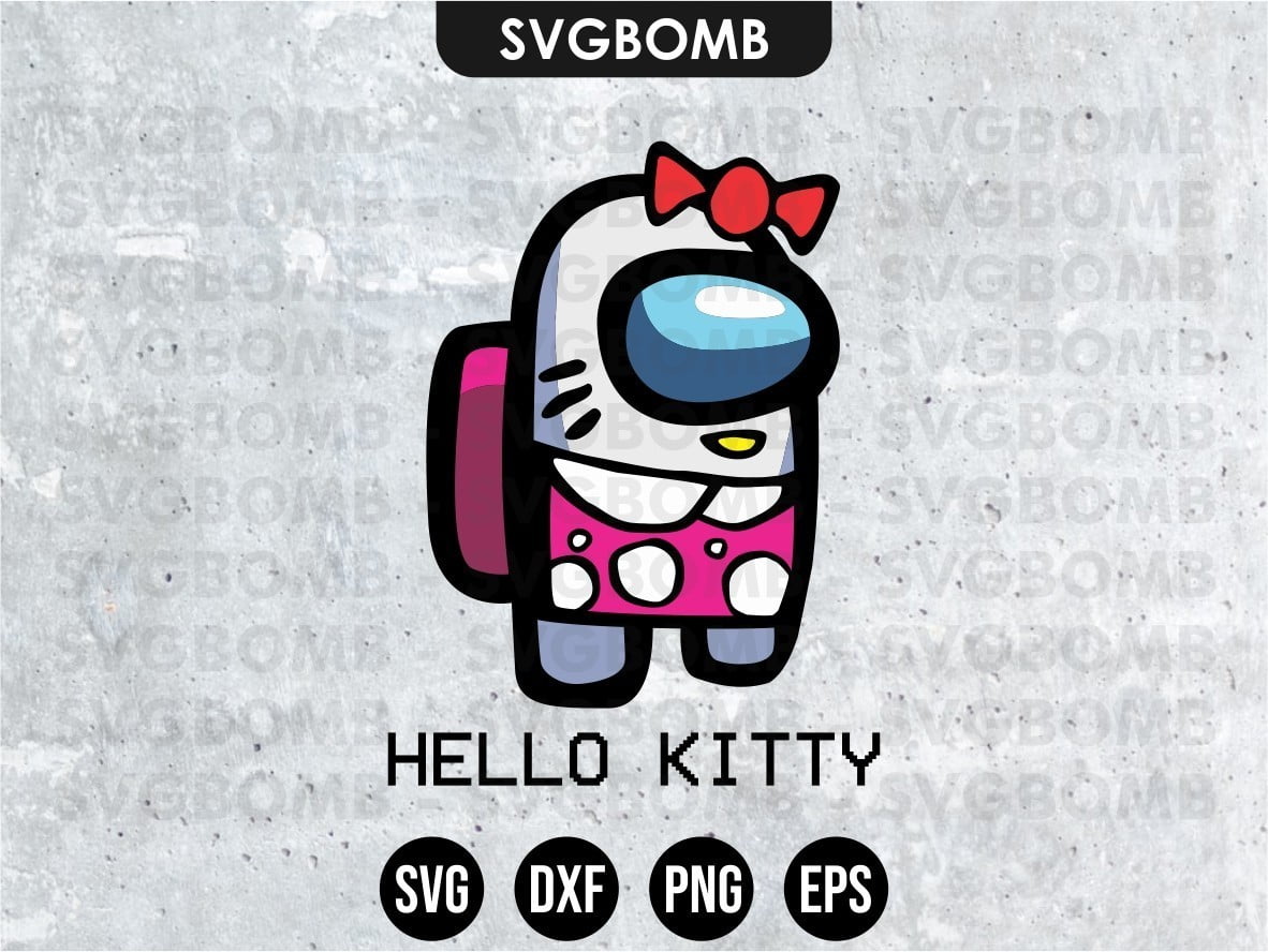 Free Halloween Hello Kitty Svg SVG PNG EPS DXF File
