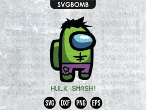 Hulk Among Us SVG