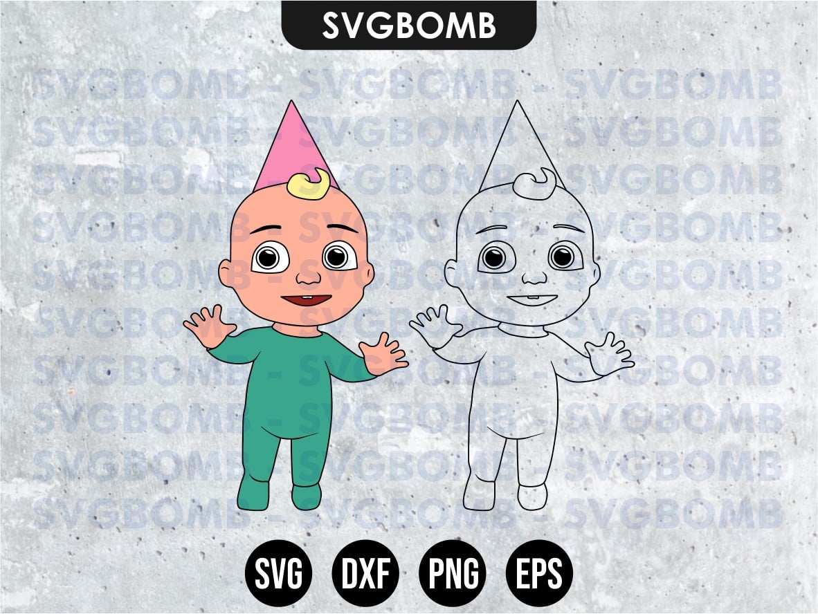 Free Free 117 Baby Svg Cocomelon Clipart SVG PNG EPS DXF File