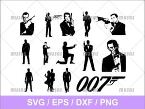 James bond 007 SVG