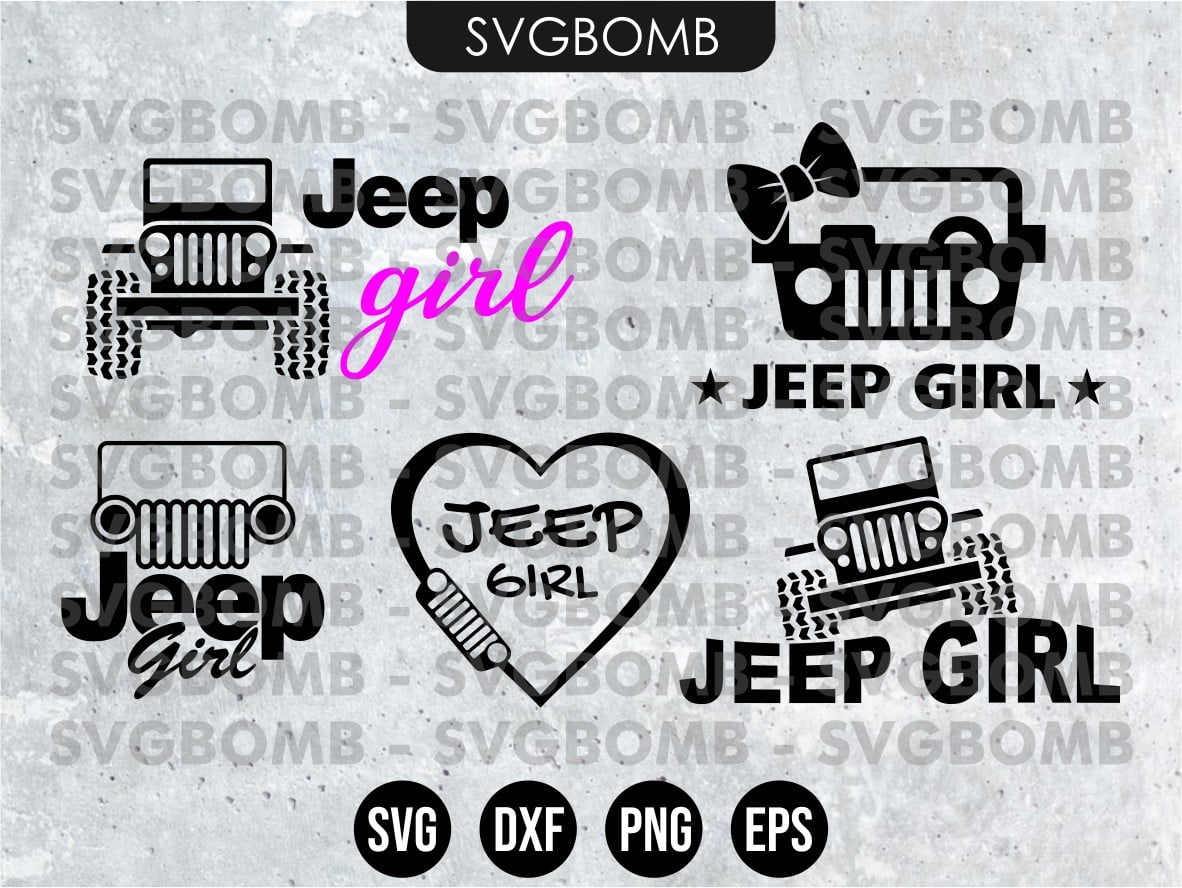 Download Jeep Girl Svg Vectorency