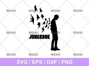 Jungkook BTS SVG