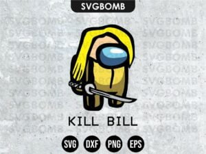 Kill Bill Among Us SVG